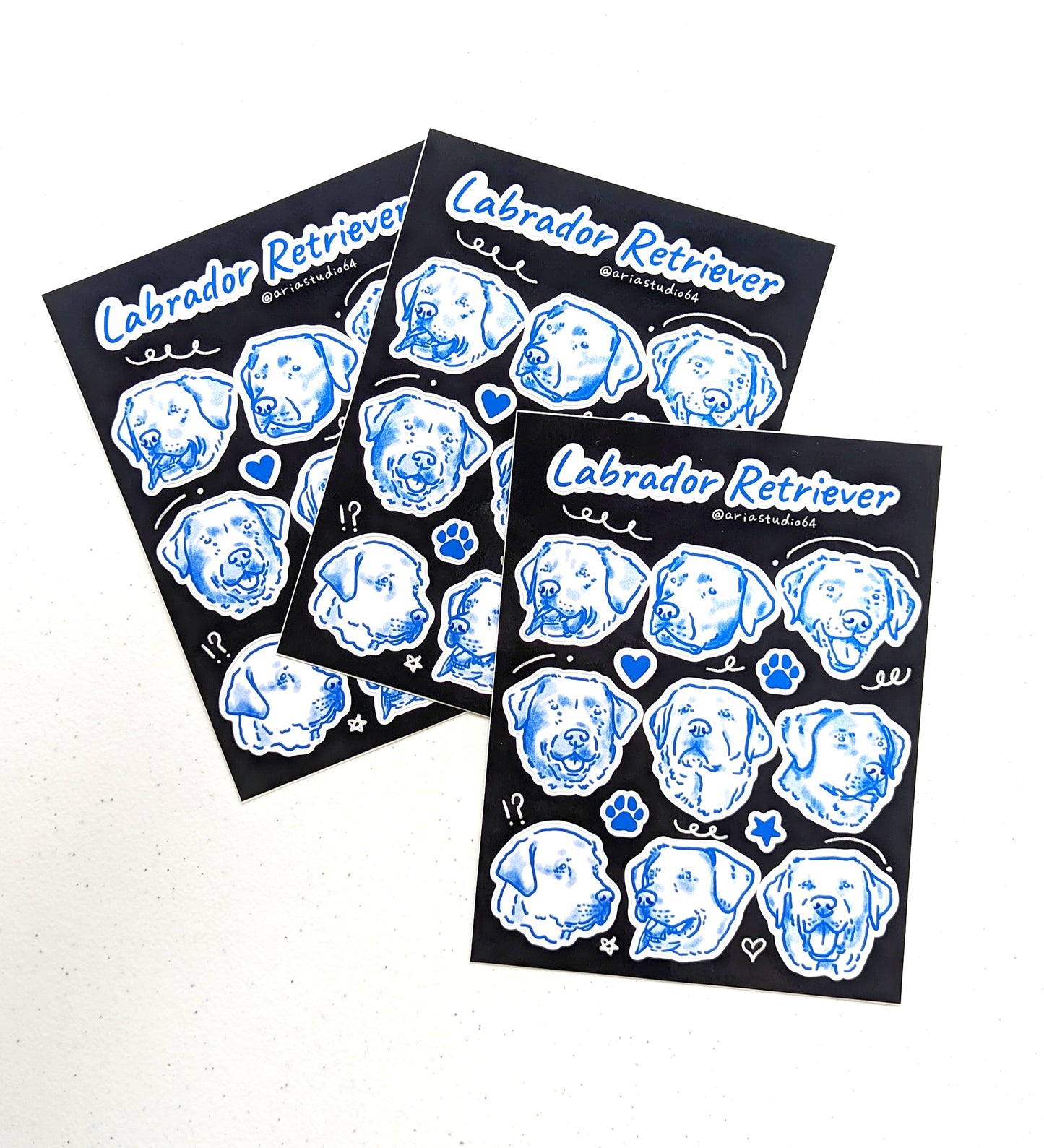 Labrador Retriever Sticker Sheet