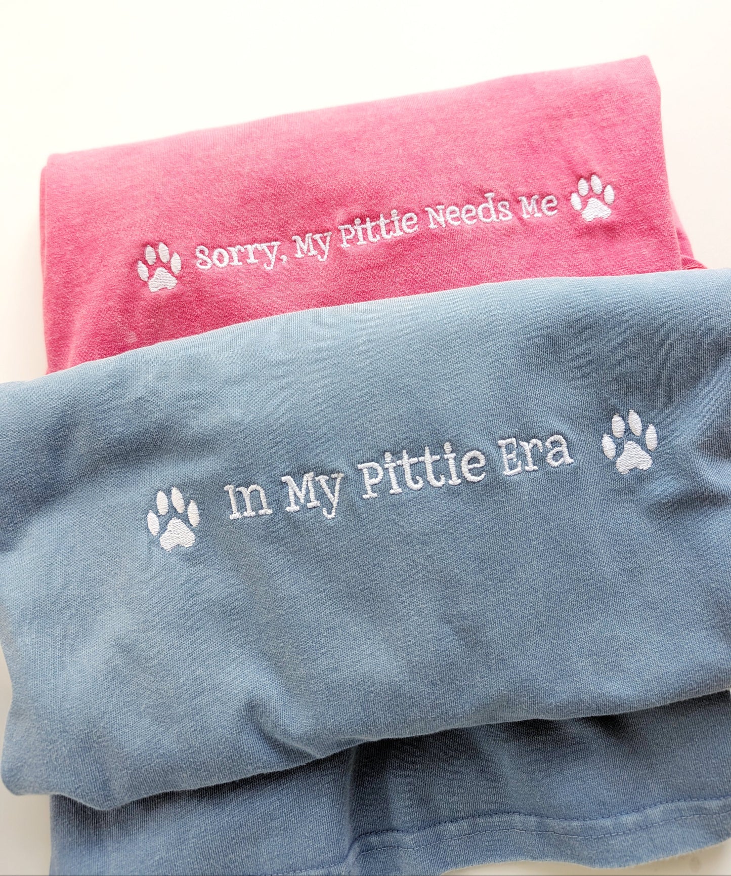 " In My Pittie Era " Embroidery T-shirt