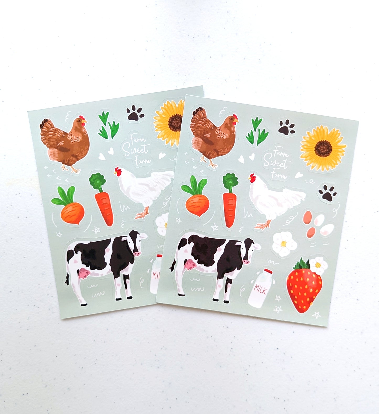 Farm Life Sticker Sheet