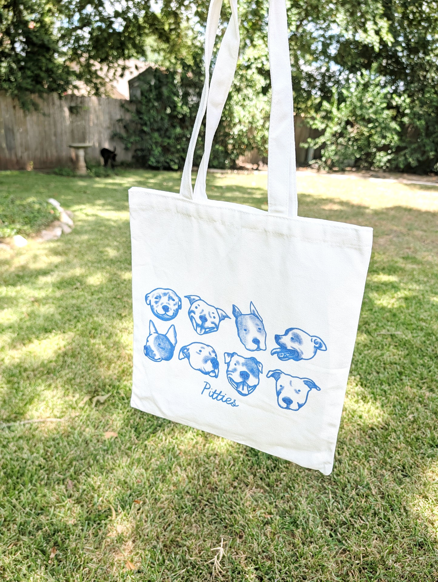 Pitbull Tote Bag
