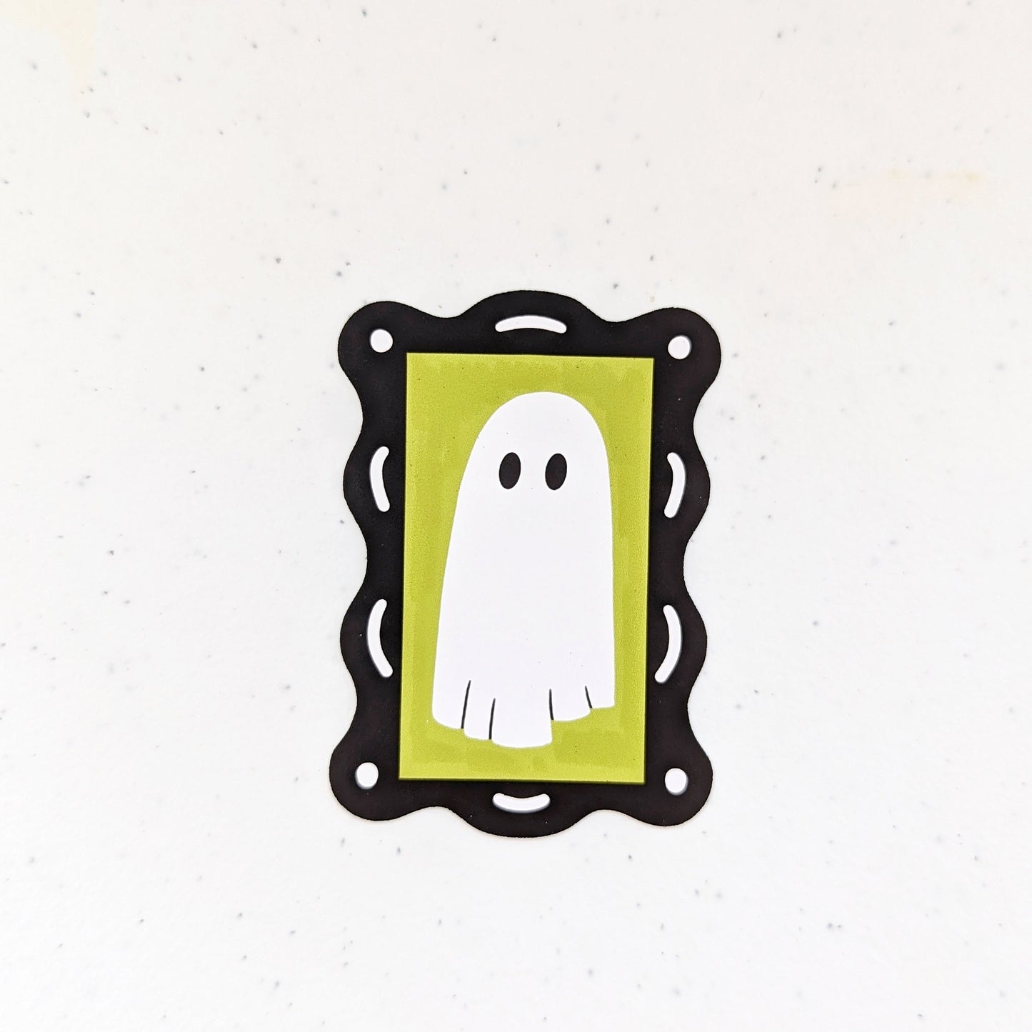 Mirror ghost sticker