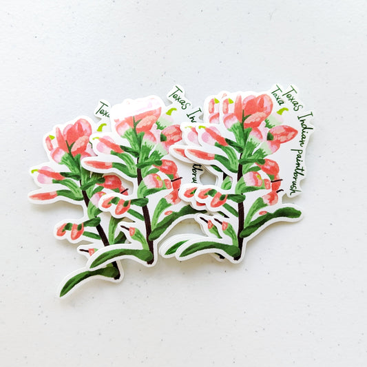 Texas Wildflower Stickers