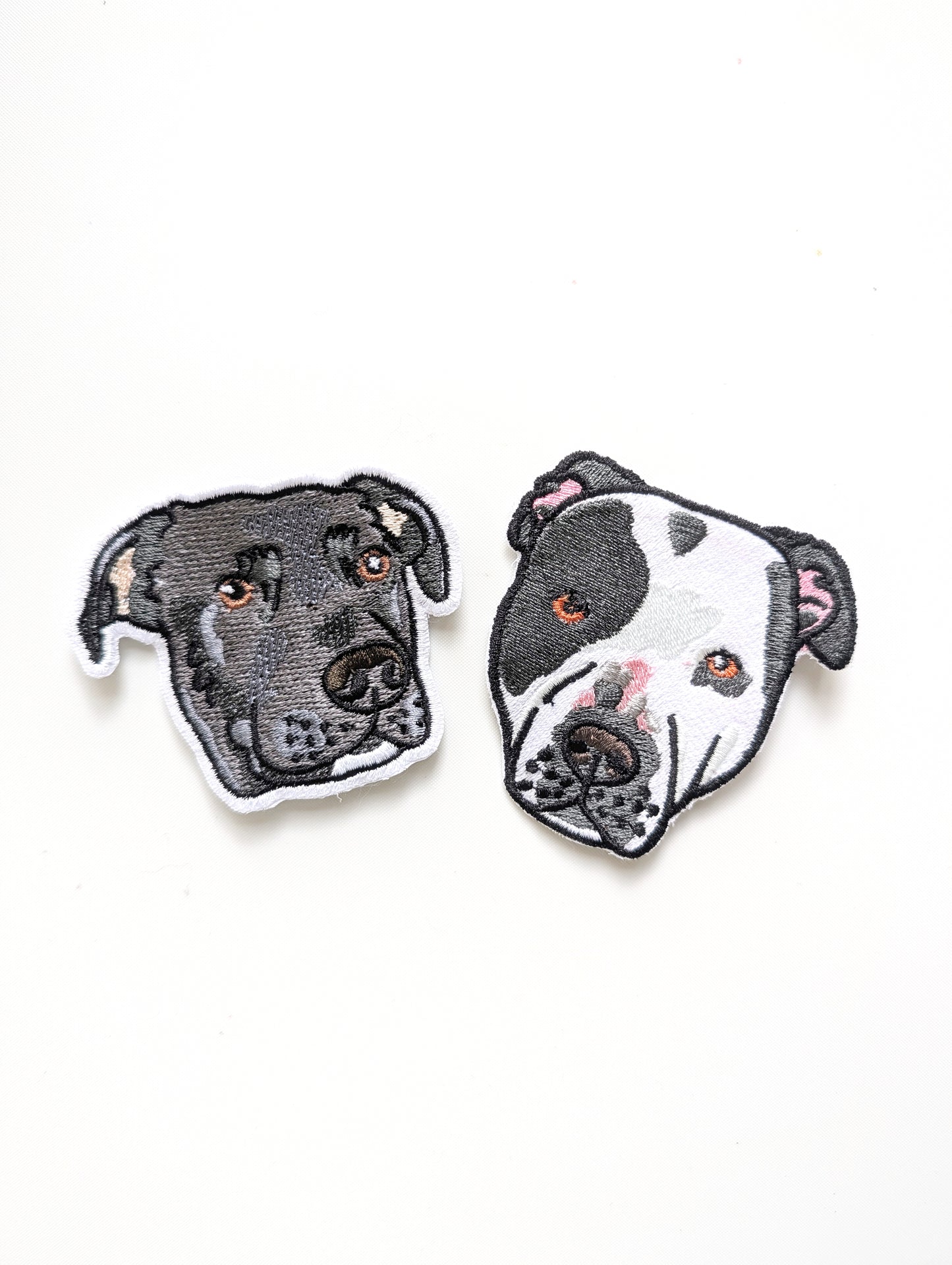 Custom embroidered pet patches