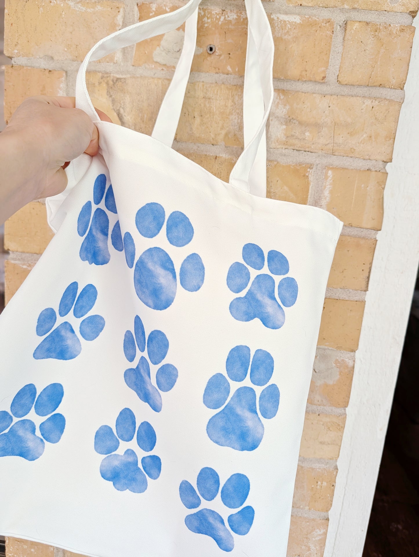 Dog lover tote bag