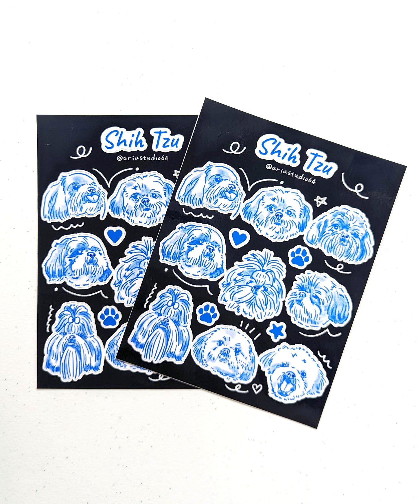 Shih Tzu Sticker Sheet
