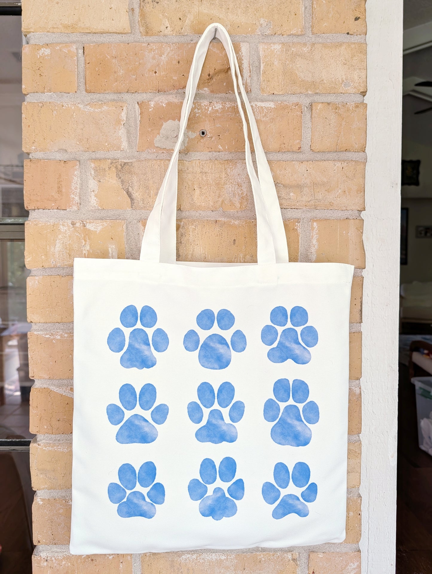 Dog lover tote bag