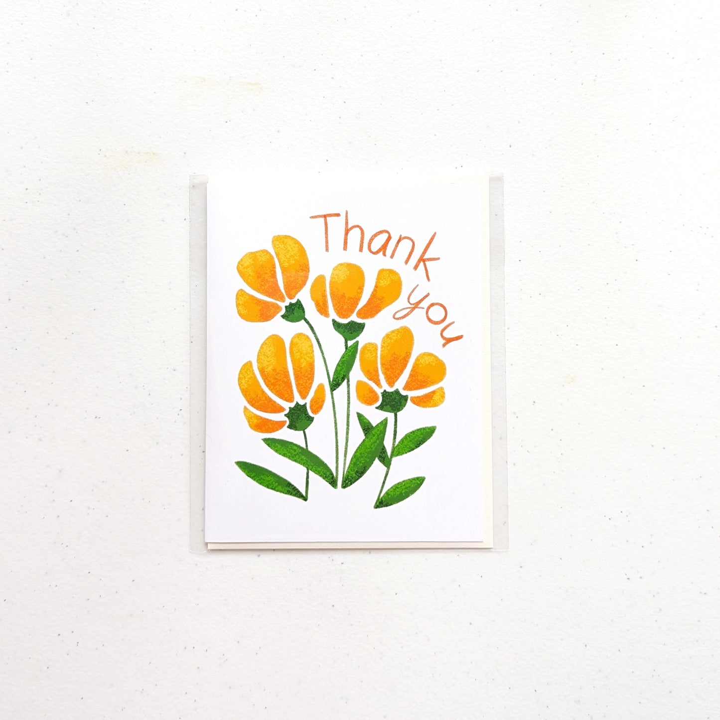 Floral Thank You Card
