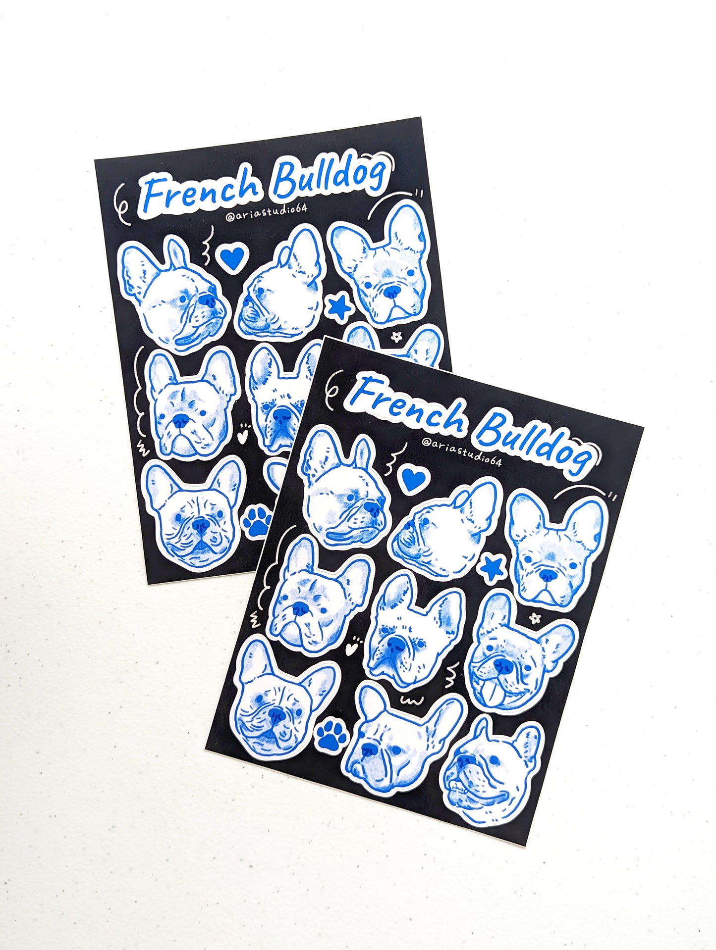French Bulldog Sticker Sheet