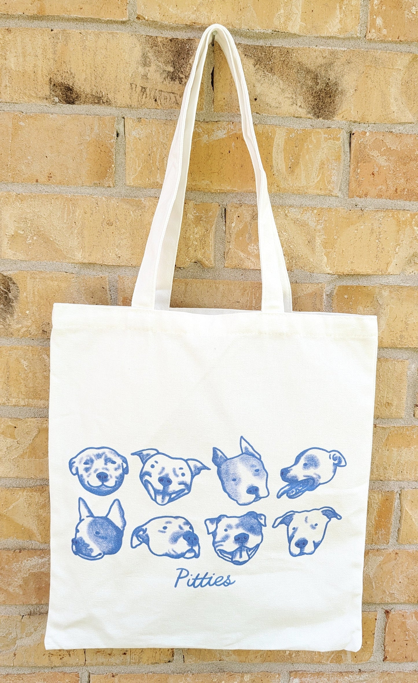 Pitbull Tote Bag