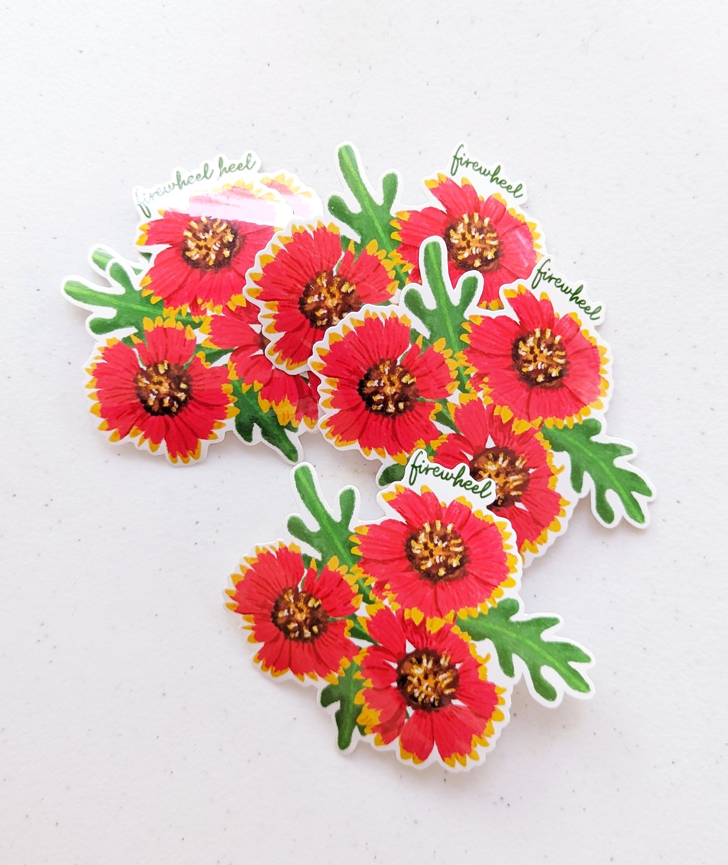 Texas Wildflower Stickers