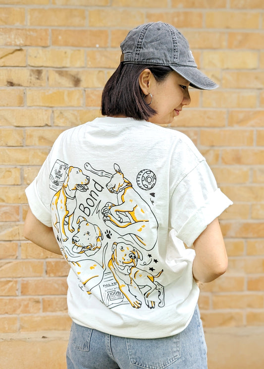 Custom Pet Shirt – Hand-Drawn Pet Illustration on Premium Shirt