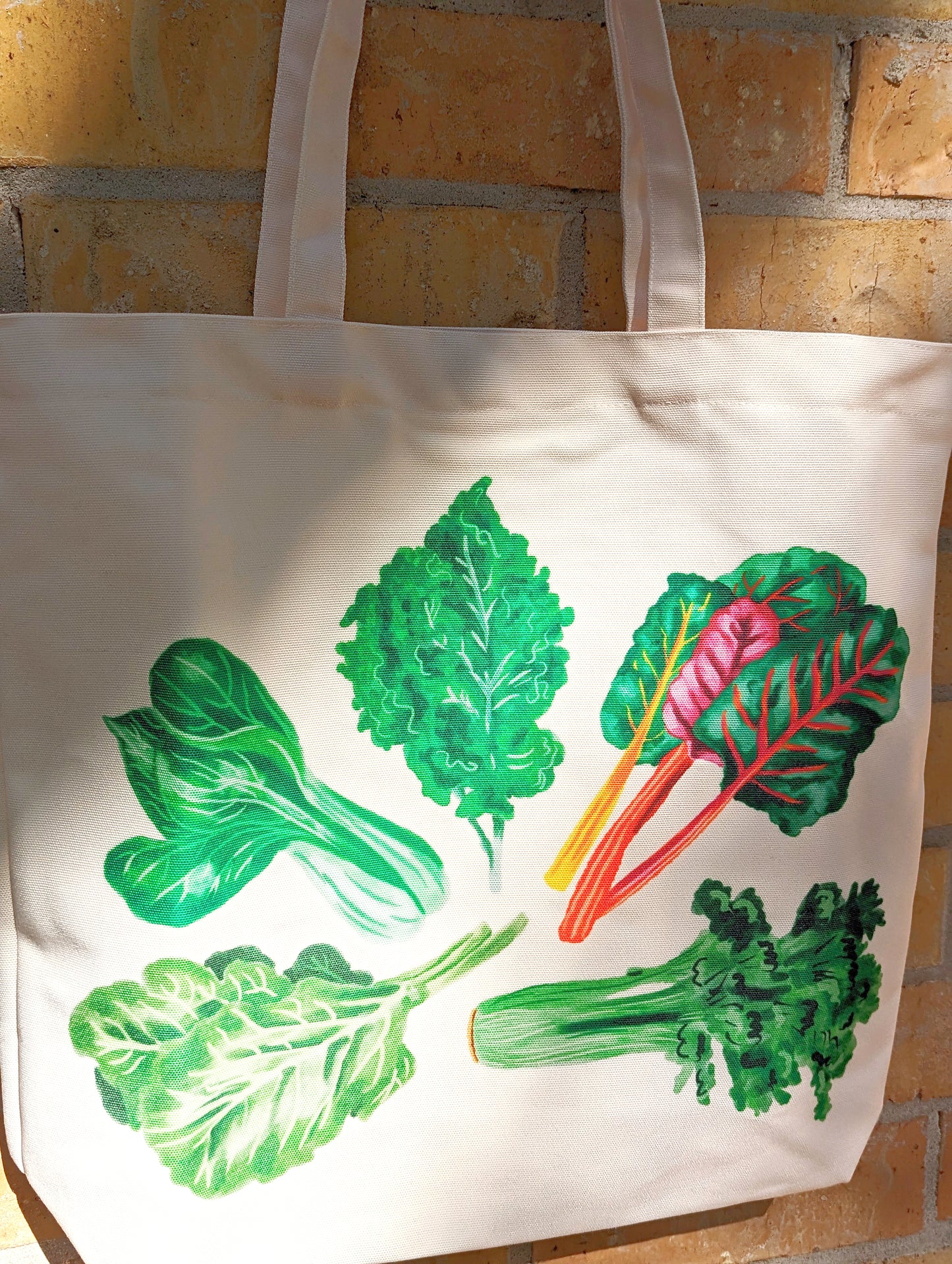 Veggies Illustration Tote Bag