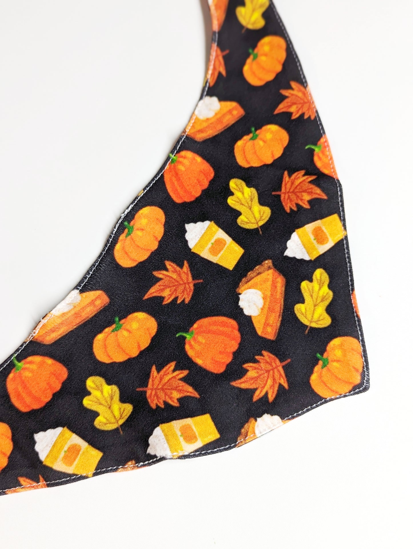 Autumn season Pet Bandana-Pumpkin, pie, Fall