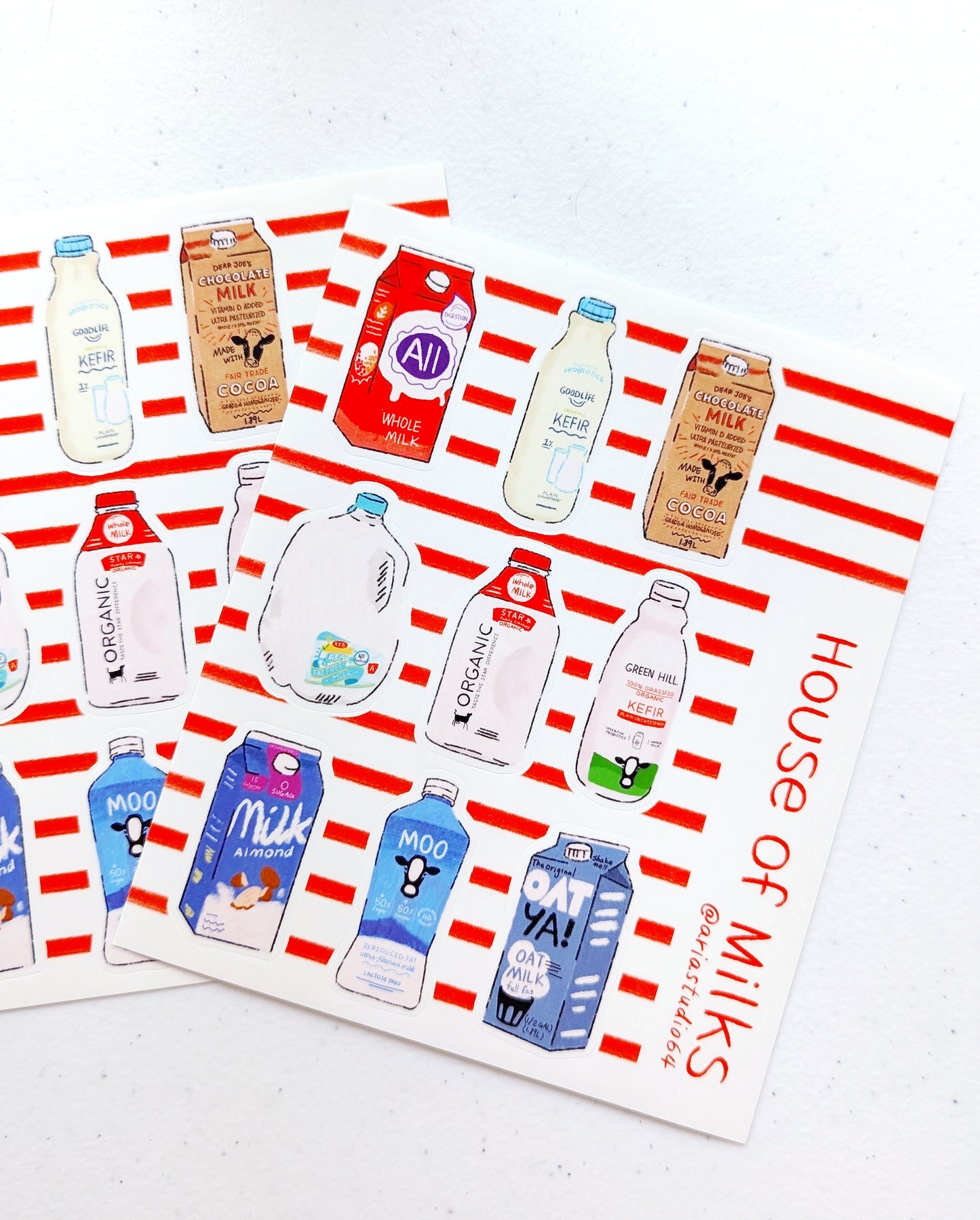 House of Milk Sticker Sheet
