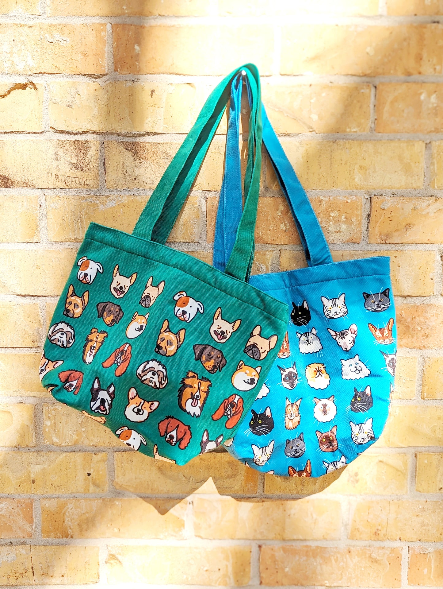 Dog and Cat Tote Bag