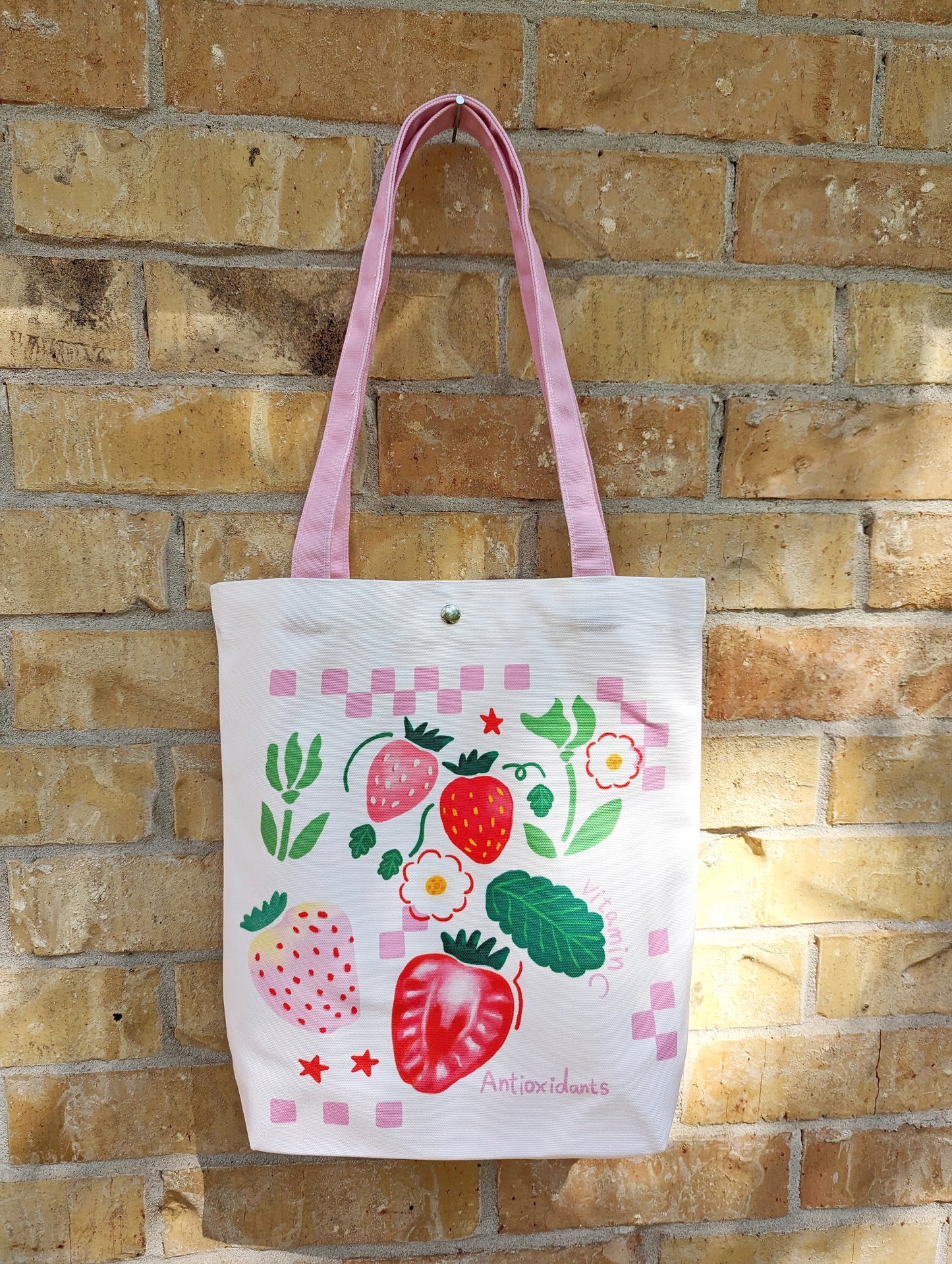 Strawberry 🍓 Lover tote bag