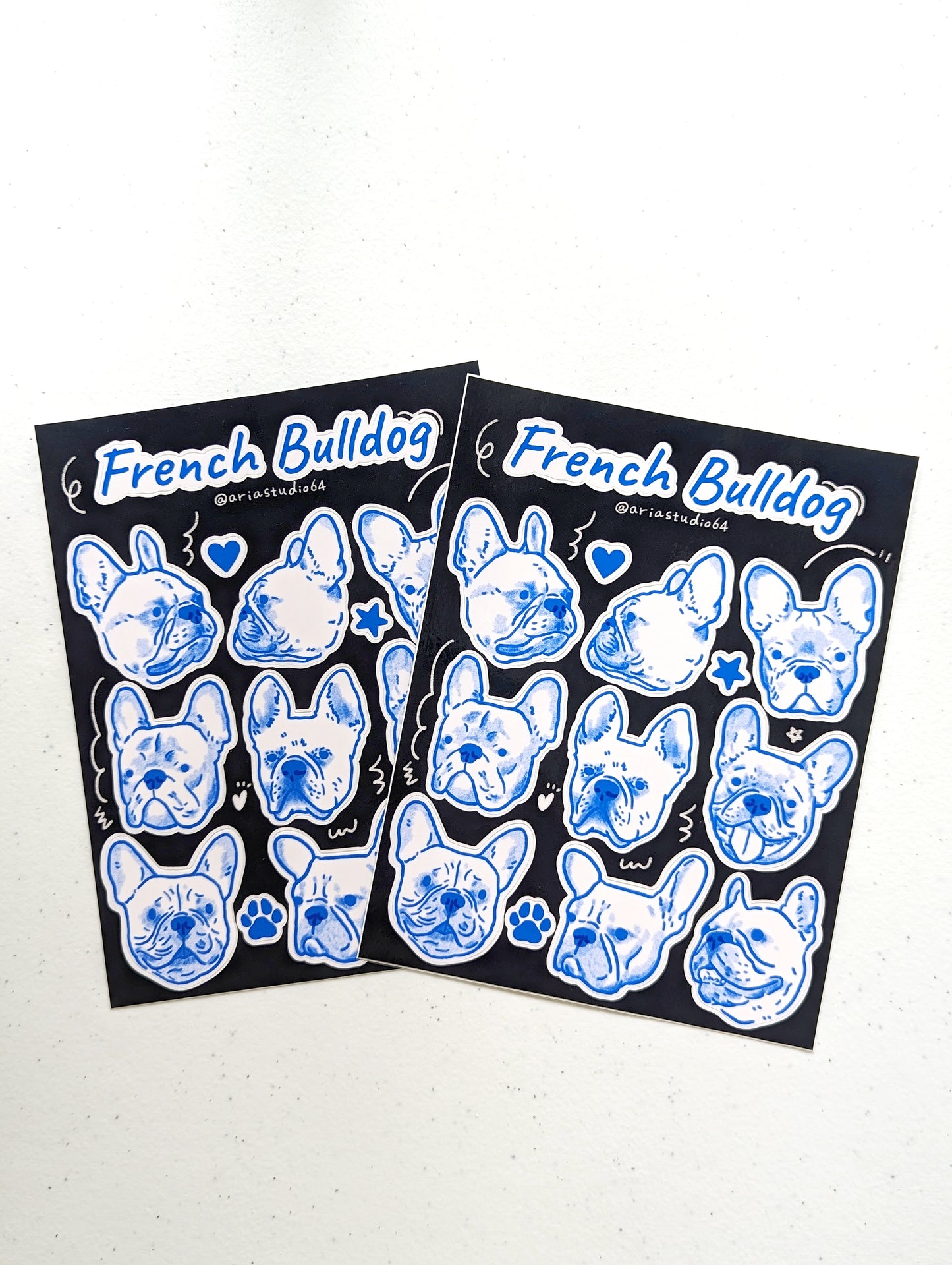 French Bulldog Sticker Sheet