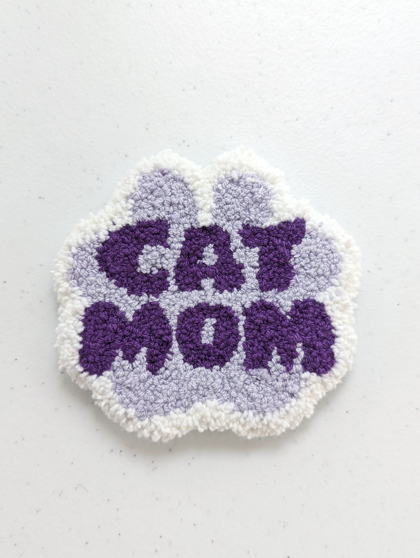 Pet mom coaster DIY_Punch needle kit