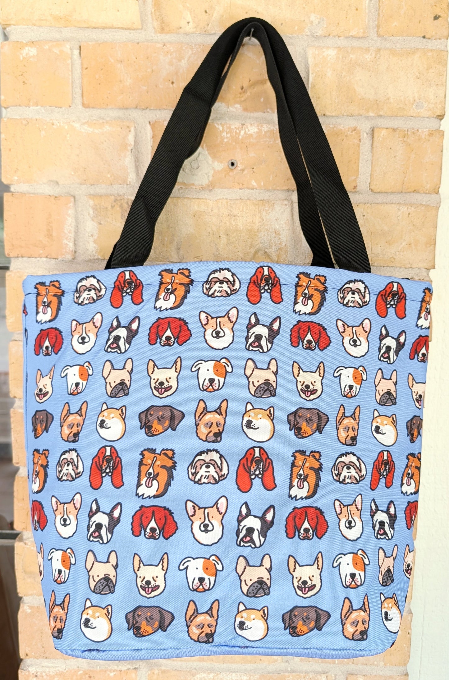 Cute cat & dog pattern waterproof bag