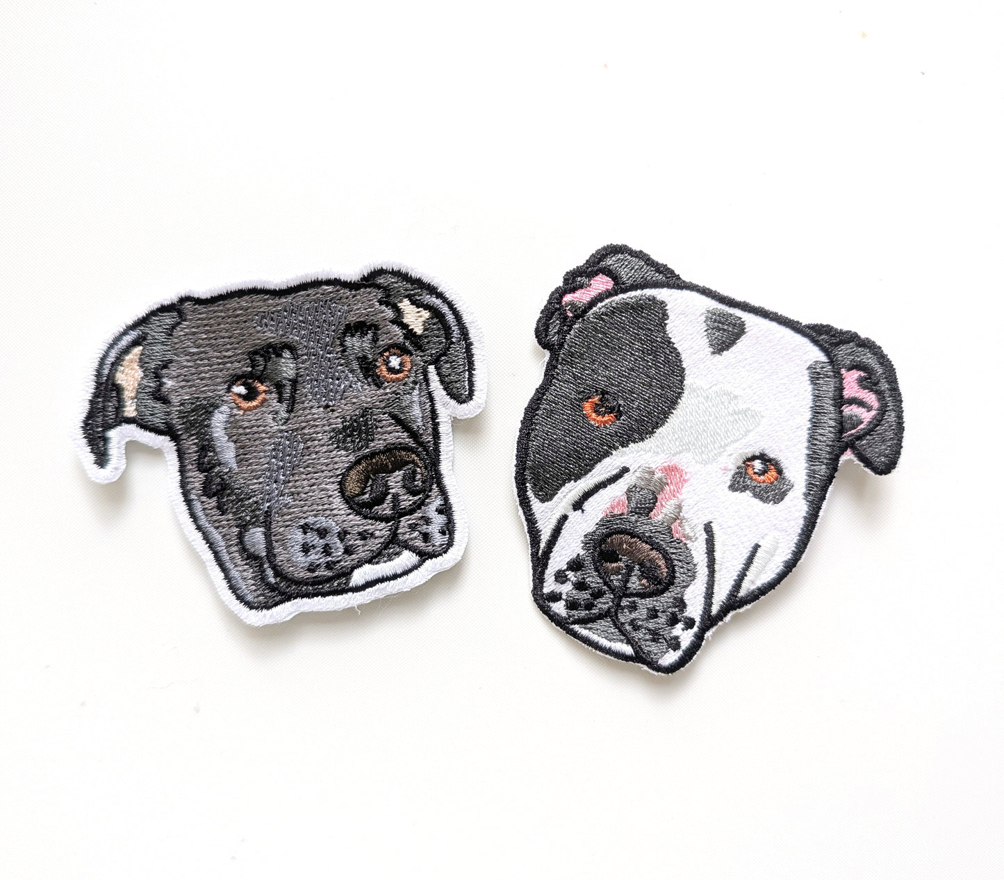Custom embroidered pet patches