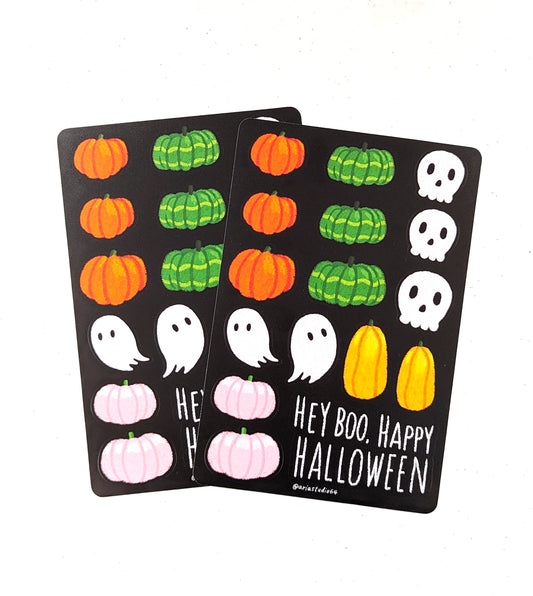 Cute Halloween Sticker Sheet