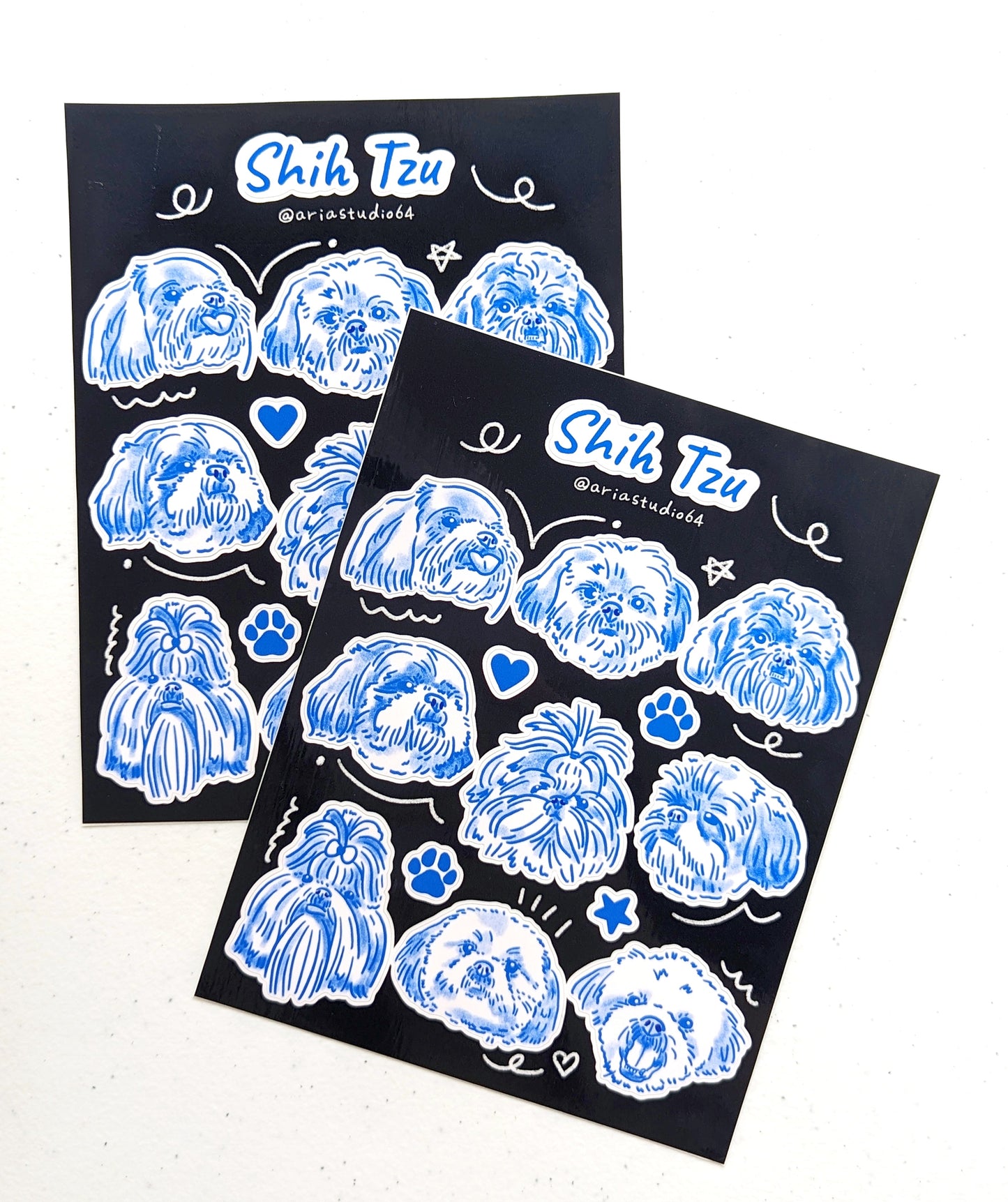 Shih Tzu Sticker Sheet