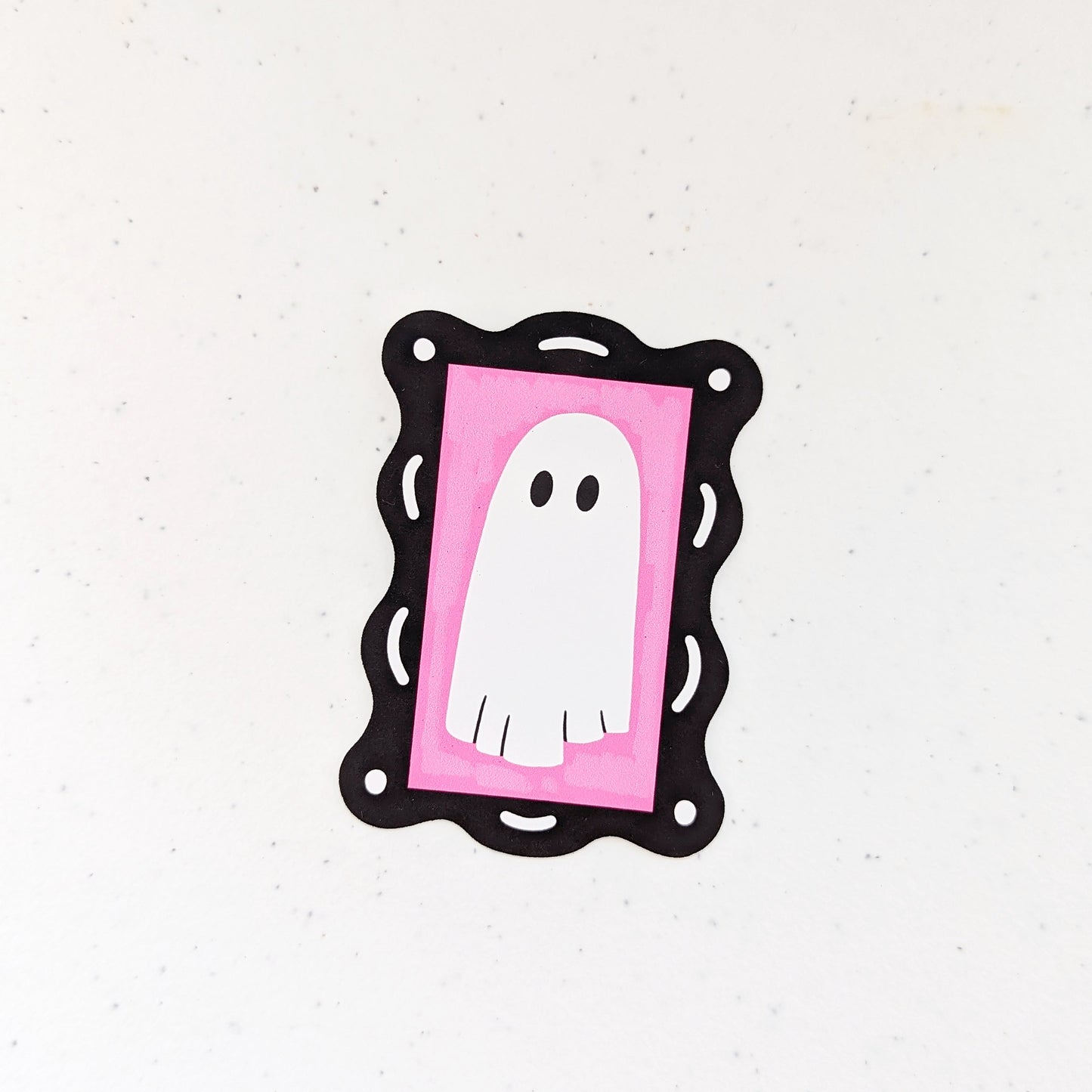 Mirror ghost sticker