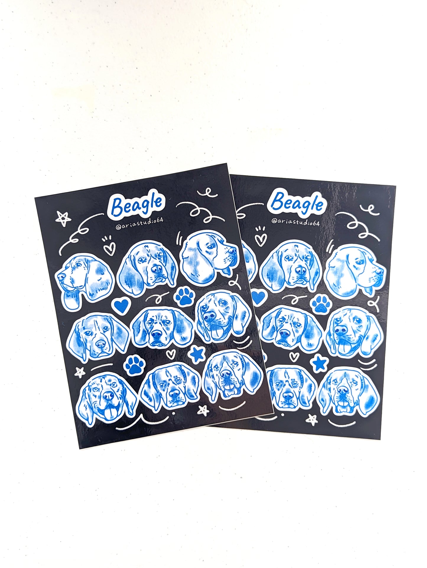 Beagle Sticker Sheet